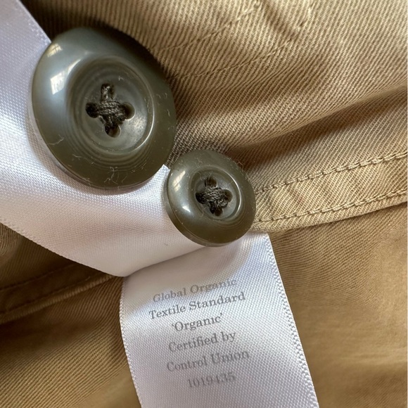 Everlane Utility Organic Cotton One Button Blazer Jacket Size XS - Picture 12 of 14